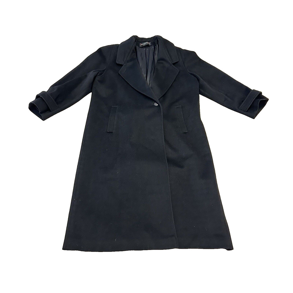 Alorna‎ by Forstmann Women 16 18 Coat Wool Overcoat Lined Wool Vintage